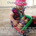 Rebelse regels: Kinderen hoeven niet te delen