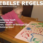 Rebelse regels: Een tekening hoeft niet ‘mooi’ te zijn.
